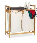 Bamboe wasmand, Huis en Inrichting, Ophalen, Zo goed als nieuw, Overige typen