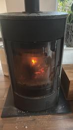 Palazetti houtkachel voor aansluiting cv, Ophalen, Gebruikt, Houtkachel, Vrijstaand