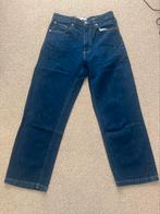 Bershka baggy broek blauw maat 38, Ophalen, W36 - W38 (confectie 52/54), Blauw, Nieuw