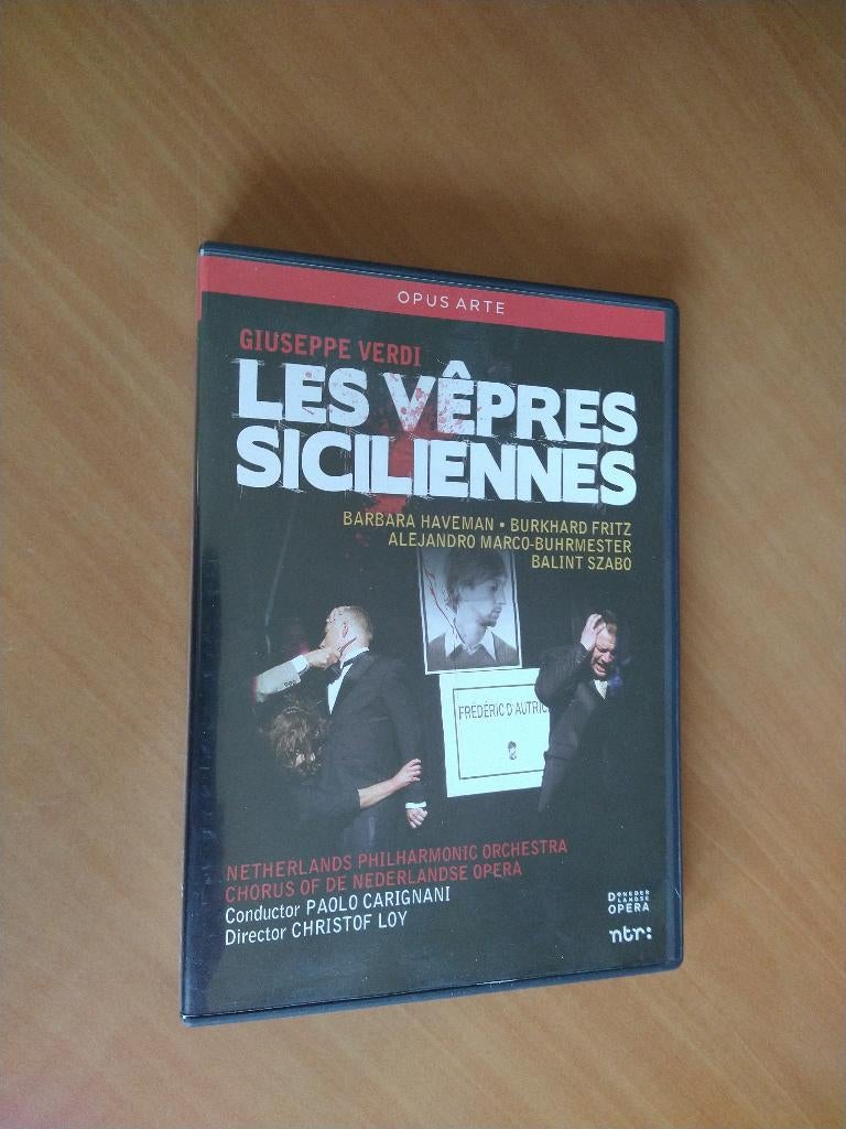 2-DVD Giuseppe Verdi - Les Vepres Siciliennes, Alle leeftijden, Ophalen of Verzenden, Zo goed als nieuw