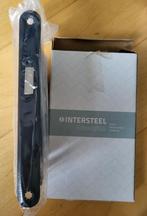 te koop intersteel woningbouwslot met zwarte voorplaat model, Ophalen of Verzenden, Nieuw