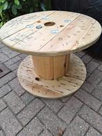 Houten haspel 70 doorsnee, 47  hoog izgs, Ophalen, Gebruikt, Rond, Hout