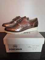 Metallic Derby Schoenen, Poelman, Schoenen met lage hakken, Overige kleuren, Nieuw