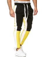 SALES! A10 Gele ta[ared joggingbroek maat XL, Geel, Ophalen of Verzenden, Algemeen, Maat 56/58 (XL)
