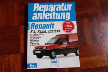 Autoreparaturanleitung Renault R5, Rapid en Express beschikbaar voor biedingen