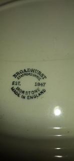 Broadhurst Staffordshire 1847 borden en schaal, Ophalen of Verzenden