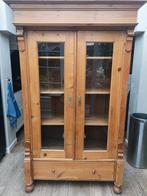 Oud grenen kast., Huis en Inrichting, Ophalen, 100 tot 150 cm, Zo goed als nieuw, 25 tot 50 cm