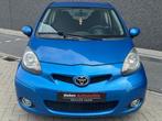 Toyota Aygo 1.0-12V Dynamic Blue 1ste Eigenaar Airco Carplay, Voorwielaandrijving, Stof, Gebruikt, Met garantie (alle)