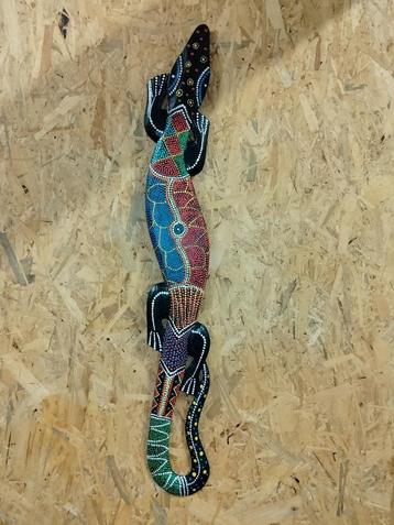 Gecko dot art / aboriginal art beschikbaar voor biedingen