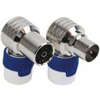 coax stekker voor coaxkabel hirschmann NIEUW per st. antene, Ophalen of Verzenden, Nieuw, Minder dan 2 meter, Coaxiale kabel