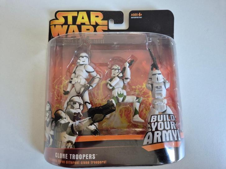 Star Wars ROTS Deluxe Clone Trooper Army Green variant, Verzamelen, Star Wars, Nieuw, Actiefiguurtje, Ophalen of Verzenden