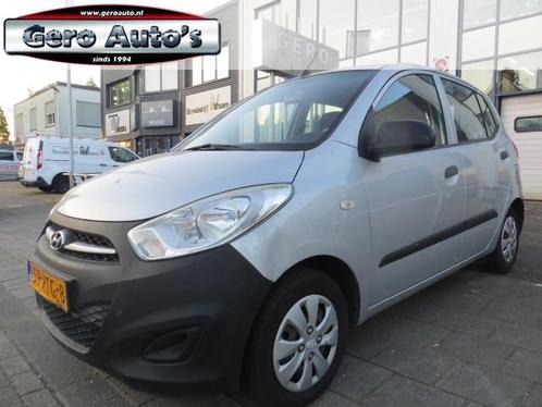 Hyundai i10 1.1 Pure stbkr nl auto 107 dkm 5 deurs, Auto's, Hyundai, Bedrijf, Te koop, i10, ABS, Alarm, Metallic lak, Radio, Startonderbreker