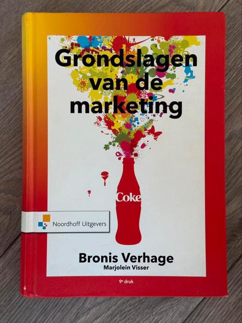 Bronis Verhage - Grondslagen van de marketing, Boeken, Economie, Management en Marketing, Economie en Marketing, Ophalen of Verzenden