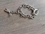 Dames Armband met Schaartje Bedel, Ophalen, Staal, Zo goed als nieuw, Met bedels of kralen