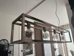 Industriële RVS hanglamp voor eettafel – 5-lichts -120x25x25, Ophalen, Zo goed als nieuw, 75 cm of meer