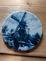 Delfts Blauw Wandbord Molen, Ophalen