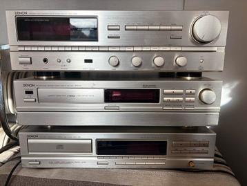 Denon Hifi Set: versterker - cassettedeck - cd-speler beschikbaar voor biedingen