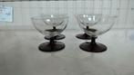 Vintage art deco likeurglazen coupe glas borrelglazen antiek, Verzamelen, Glas en Borrelglaasjes, Ophalen of Verzenden, Zo goed als nieuw