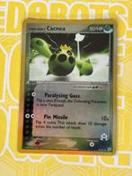 Pokemon Team Aquna’s Cacnea 24/95, Ophalen of Verzenden, Zo goed als nieuw, Losse kaart, Foil