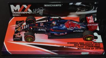 Max Verstappen Torro Rosso 2015 beschikbaar voor biedingen