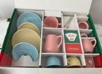 RETRO VINTAGE PASTEL KINDERSERVIESJE MELITTA, Ophalen of Verzenden