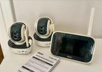 Alecto DVM-200 Babyfoon met 2 Camera's, Kinderen en Baby's, Babyfoons, Ophalen of Verzenden, Zo goed als nieuw, 250 meter of meer