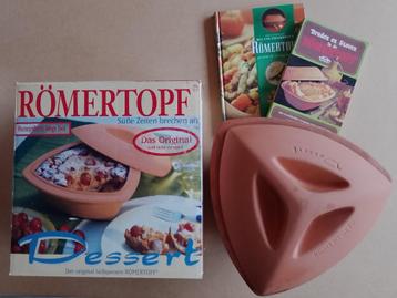 Originele Römertopf kleipot voor max 4 personen beschikbaar voor biedingen