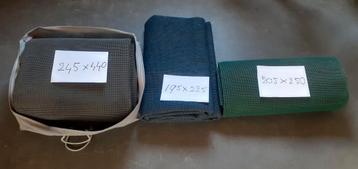 Nog 3x zeer nette tenttapijten/vloerkleden! beschikbaar voor biedingen