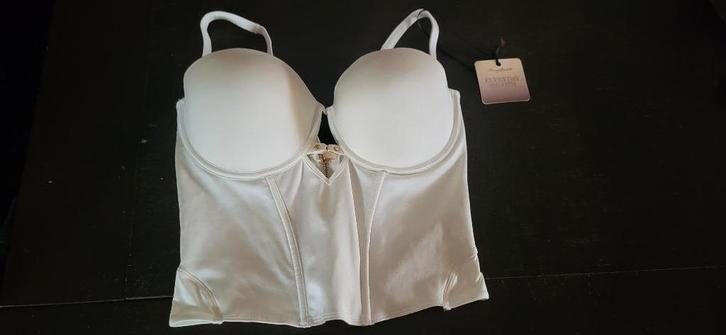 Body / korset / BH van Honey Birdette, Kleding | Dames, Ondergoed en Lingerie, Body of Korset, Wit, Verzenden
