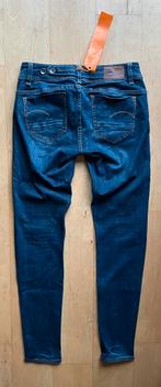 G-Star RAW Midge Saddle Mid Straight WMN blauw W29 L32, G Star Raw, Ophalen of Verzenden, Blauw, W28 - W29 (confectie 36)