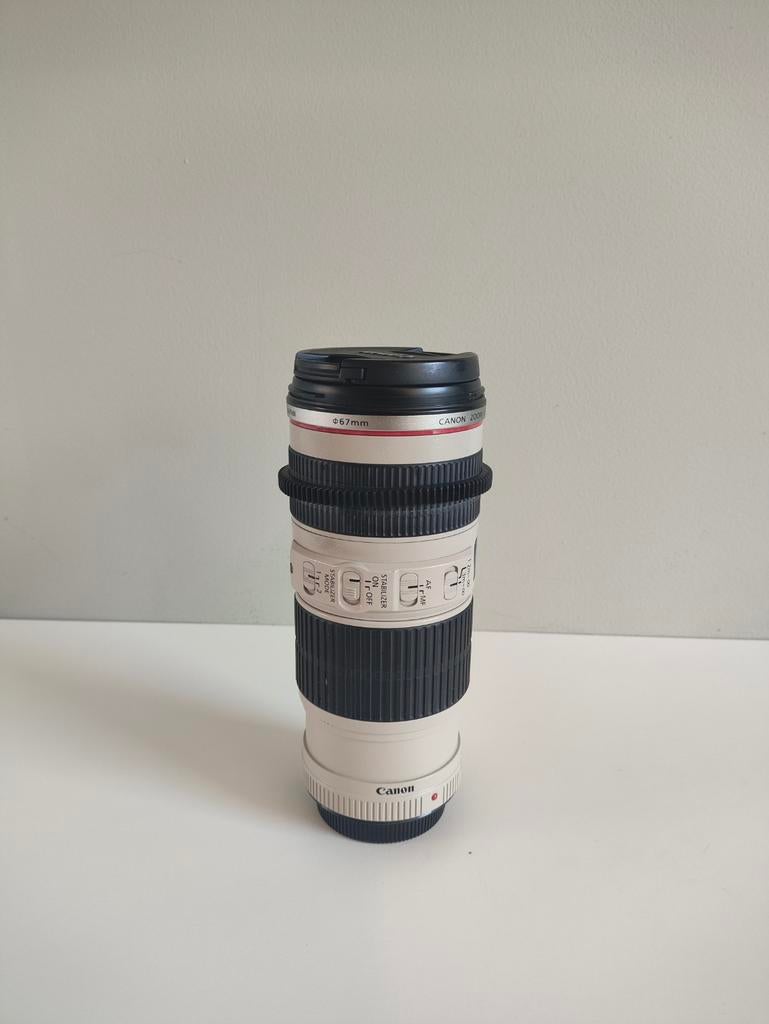 Canon EF 70-200 F/4 L IS USM - Zoomlens, Audio, Tv en Foto, Fotografie | Lenzen en Objectieven, Ophalen of Verzenden