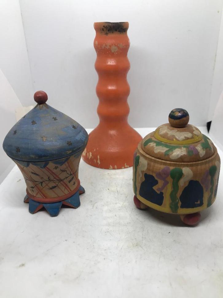 weens wiener werkstatte jugendstil art deco hout, Antiek en Kunst, Antiek | Woonaccessoires, Ophalen of Verzenden