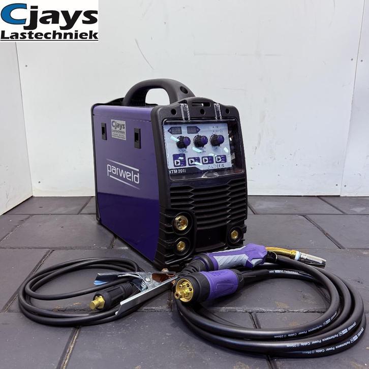 Nieuw Parweld XTM201i Mig Mag Lasapparaat Draagbaar Co2, Doe-het-zelf en Verbouw, Gereedschap | Lasapparaten, Nieuw, Co2, 150 tot 250 ampère