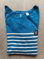 Shirt met lange mouwen blauw gestreept maat 164, Ophalen of Verzenden, Zo goed als nieuw, Jongen, Shirt of Longsleeve