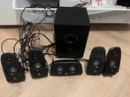 Logitech Z506 Surround speakerset, Ophalen of Verzenden, Zo goed als nieuw