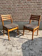 Twee vintage mid century Centa stoelen, Huis en Inrichting, Stoelen, Ophalen, Hout, Twee, Overige kleuren
