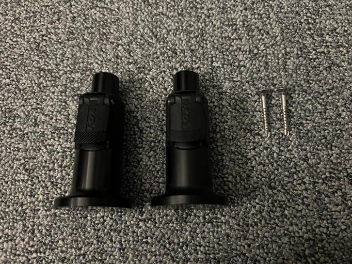 2 x Fox Black Label Stage Stands NIEUWSTAAT!, Watersport en Boten, Hengelsport | Karpervissen, Zo goed als nieuw, Complete set