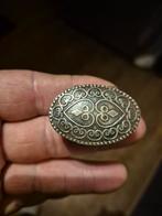 Zilveren pillendoosje erg mooi, Antiek en Kunst, Ophalen of Verzenden