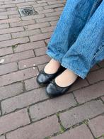 Ballerina's maat 37 - Soepel Leer, Kleding | Dames, Schoenen, Ophalen of Verzenden, Gedragen, Zwart, Ballerina's