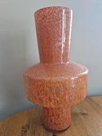 Light en living vaas, Oranje, Ophalen of Verzenden, Minder dan 50 cm, Glas