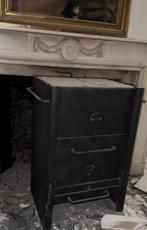 Zware stalen houtkachel / inzethaard, Ophalen, Gebruikt, Vrijstaande haard, Houthaard