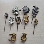 Harmonie Harp speldjes UITZOEKEN, Gebruikt, Niet vindbaar, Niet vindbaar, Overige onderwerpen