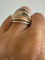 M022/ Massief Zilveren GHA Zweden Ring 18 3/4, Sieraden, Tassen en Uiterlijk, 18 tot 19, Gebruikt, Verzenden, X