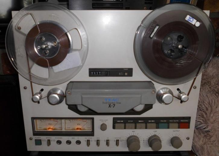 Teac x-7(donor toestel), Audio, Tv en Foto, Bandrecorders, Bandrecorder, Met banden, Ophalen