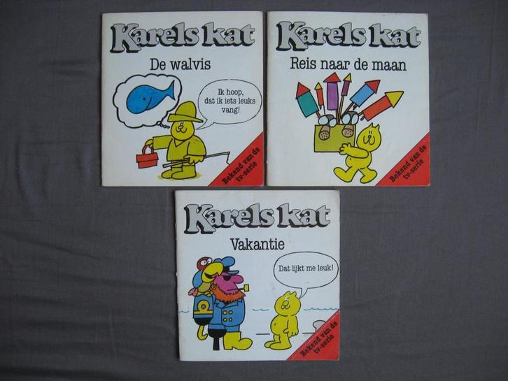 Karels kat: De Walvis, Reis naar maan, Vakantie, Hypnotiseur, Boeken, Humor, Gelezen, Overige typen, Ophalen of Verzenden