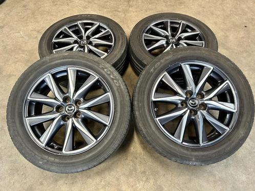 19 inch originele velgen + zomerbanden Mazda CX-5 9965117090, Auto-onderdelen, Banden en Velgen, Banden en Velgen, Zomerbanden