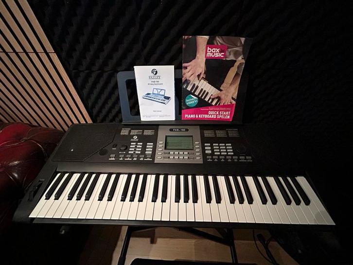 Fazley FKB-180 keyboard starterset Basic, Muziek en Instrumenten, Keyboards, Nieuw, 61 toetsen, Overige merken, Ophalen