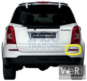 Reflector rechts achter voor SsangYong Rexton W 2012-2017 83 beschikbaar voor biedingen