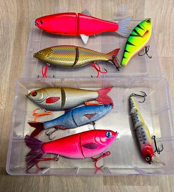 Partij Swimbaits/Jerkbaits/Gliders : Savage Gear / ODS / Cus beschikbaar voor biedingen
