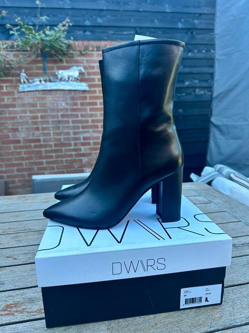 DWRS enkellaarsjes met hak 40 NIEUW, Kleding | Dames, Schoenen, Nieuw, Schoenen met hoge hakken, Zwart, Ophalen of Verzenden